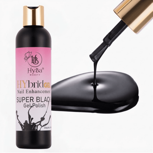 SUPER BLACK Gel Polish Refill Bottle (8oz / 240 ml)