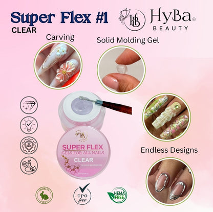 SUPER FLEX - #01 CLEAR Molding Gel 30ml