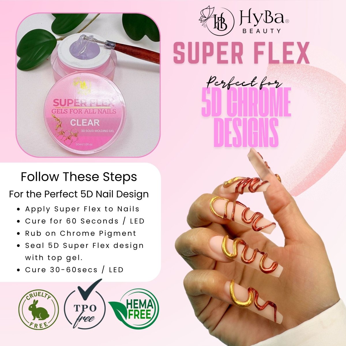 SUPER FLEX - #01 CLEAR Molding Gel 30ml