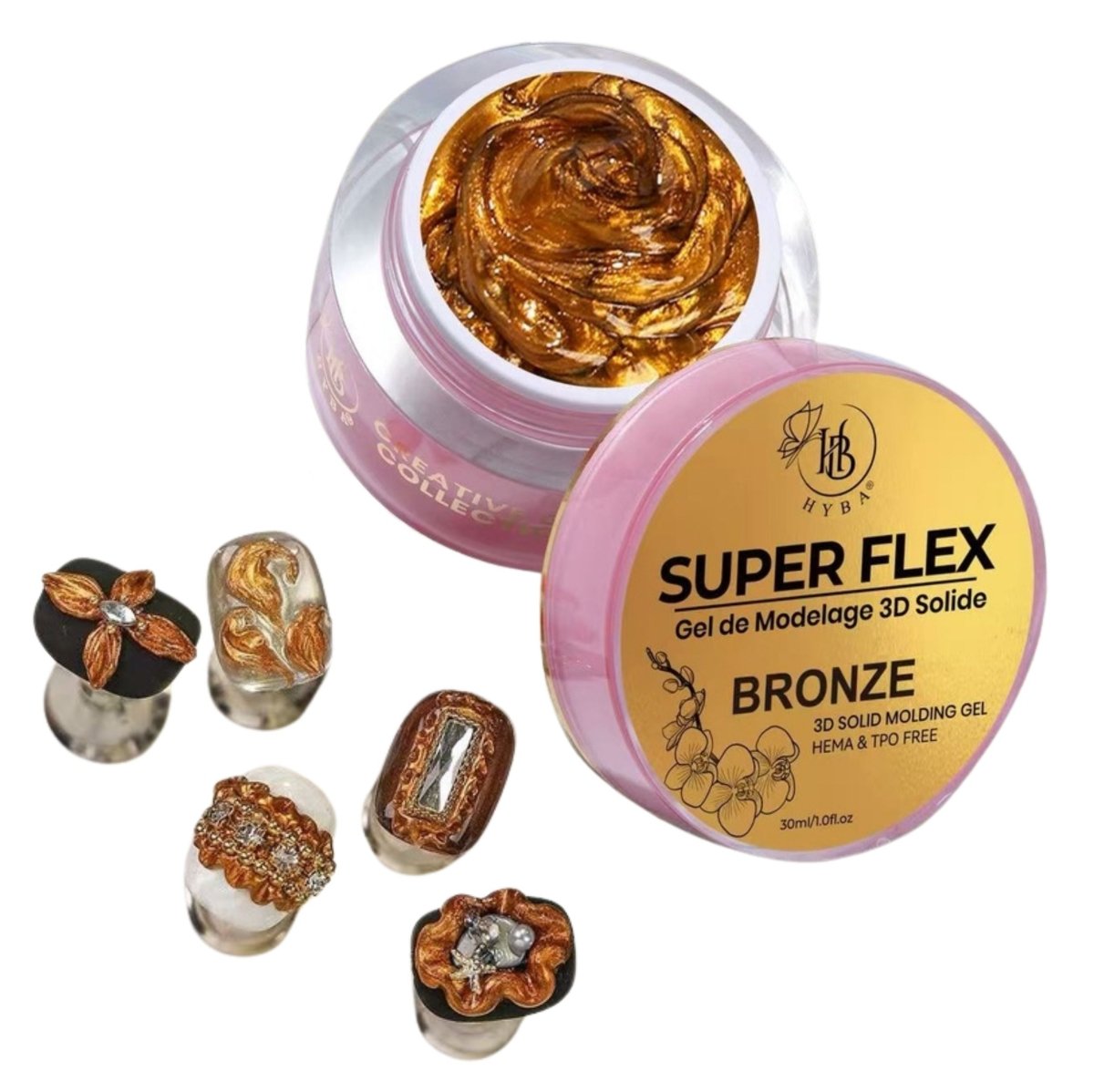 SUPER FLEX Molding Gel BRONZE (30ml) #10