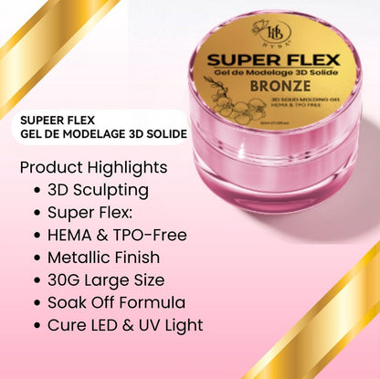 SUPER FLEX Molding Gel BRONZE (30ml) #10