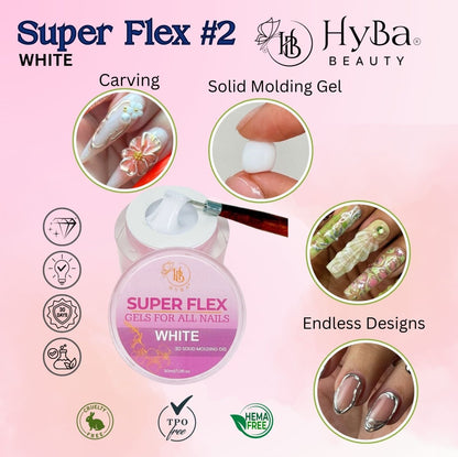Super Flex Molding Gel WHITE (30ml) #02