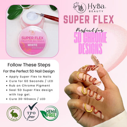 Super Flex Molding Gel WHITE (30ml) #02