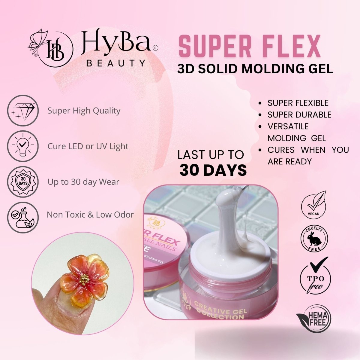Super Flex Molding Gel WHITE (30ml) #02