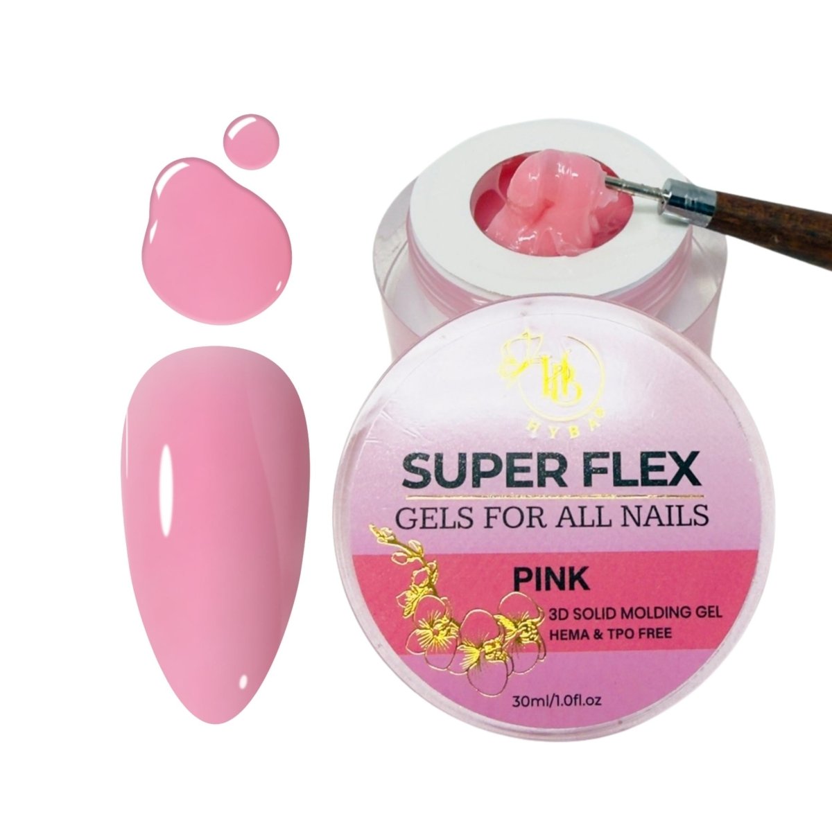 SUPER FLEX Molding Gel PINK (30ml) #07