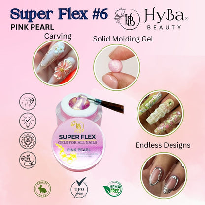 SUPER FLEX Molding Gel PINK PEARL (30) #04