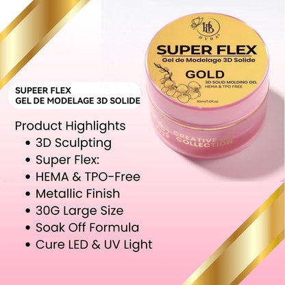 SUPER FLEX Molding Gel GOLD (30ml) #08