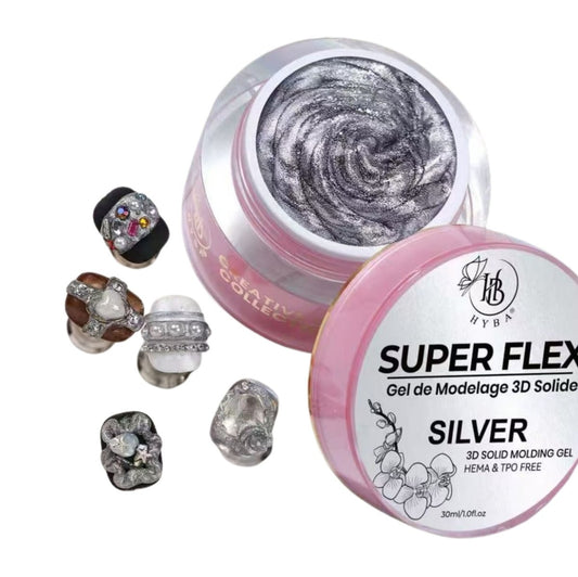 SUPER FLEX Molding Gel SILVER (30ml) #09