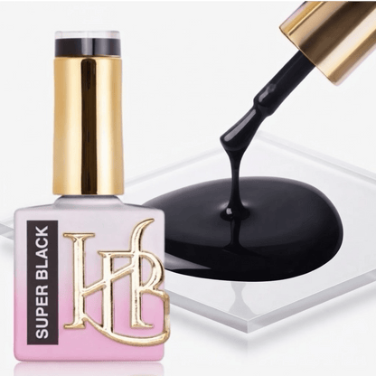 SUPER BLACK Gel Polish - 20ML Single Bottle Listing