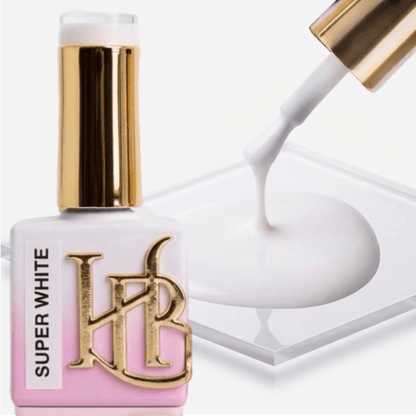 SUPER WHITE Gel Polish -20ML Single Bottle Listing