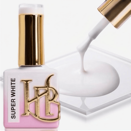SUPER WHITE Gel Polish -20ML Single Bottle Listing