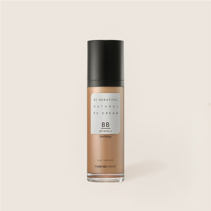 [THANK YOU FARMER] BE BEAUTIFUL NATURAL BB CREAM SPF30 PA++ 40ml #Sand Beige