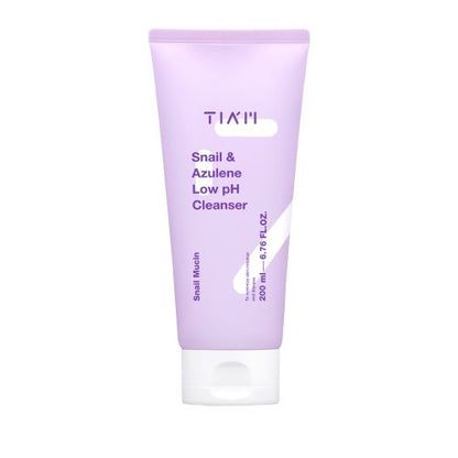 TIAM Snail & Azulene Low pH Cleanser 200ml