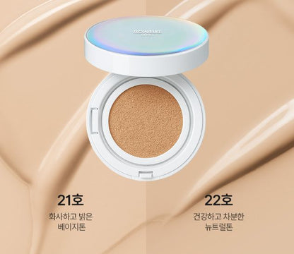 TROIAREUKE Seoul Aesthetic Cushion SPF50+ PA++++ 15g (2colors)