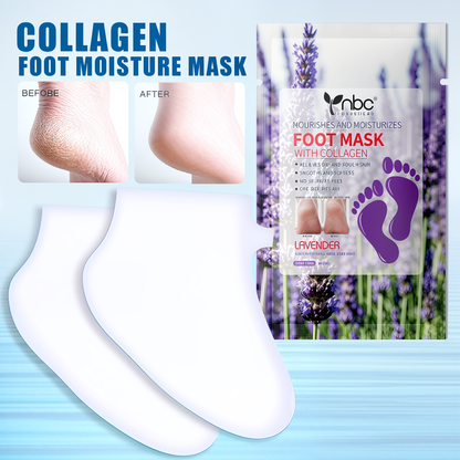 NBC COLLAGEN MOISTURE FOOT MASK - LAVENDER