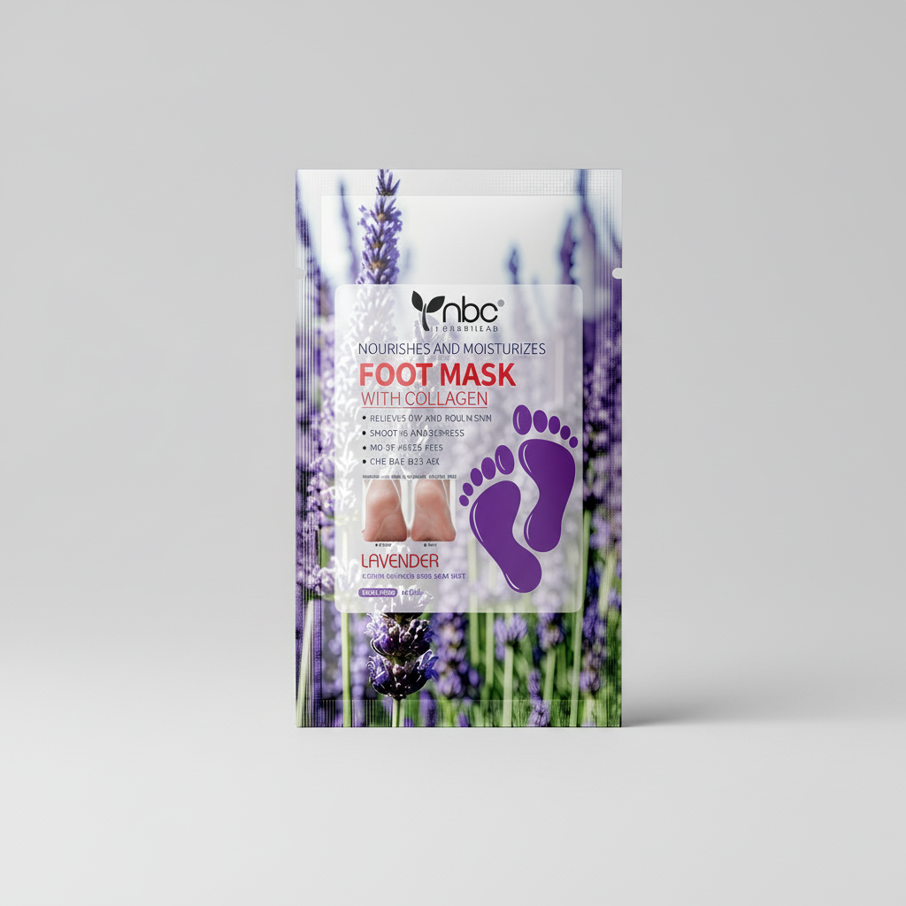 NBC COLLAGEN MOISTURE FOOT MASK - LAVENDER