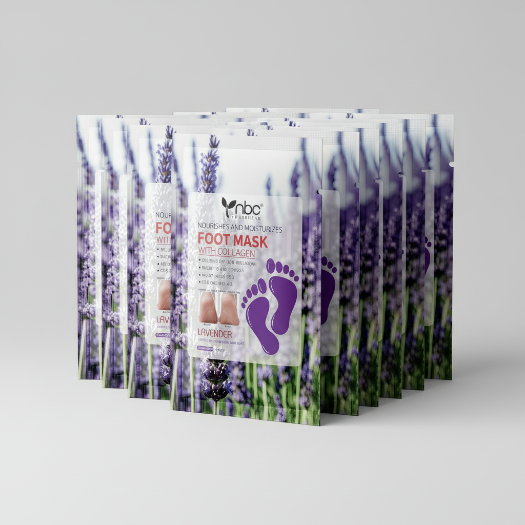 NBC COLLAGEN MOISTURE FOOT MASK - LAVENDER