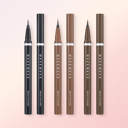 WAKEMAKE Any Proof Brush Eyeliner 0.6g+0.6g[1+1] (3colors)