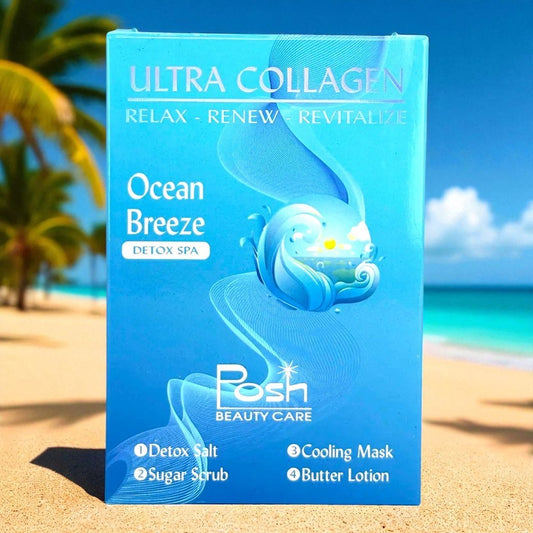POSH ULTRA COLLAGEN 4-IN-1 LUXURY PEDICURE - OCEAN BREEZE
