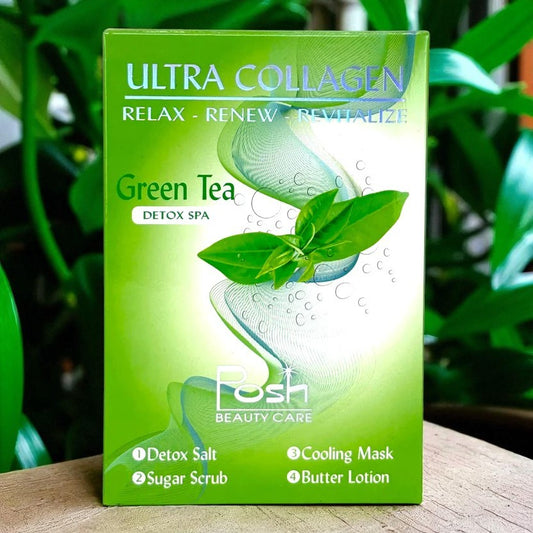 POSH ULTRA COLLAGEN 4-IN-1 LUXURY PEDICURE - GREEN TEA