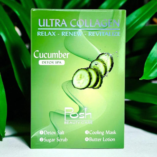 POSH ULTRA COLLAGEN 4-IN-1 LUXURY PEDICURE - CUCUMBER