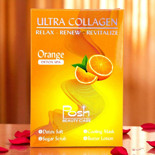 POSH ULTRA COLLAGEN 4-IN-1 LUXURY PEDICURE - ORANGE