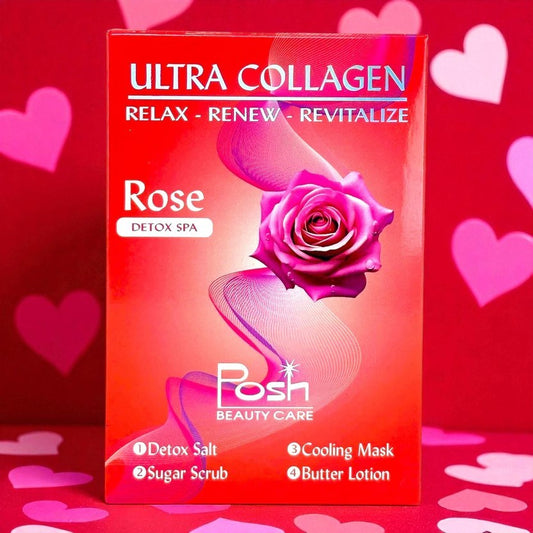 POSH ULTRA COLLAGEN 4-IN-1 LUXURY PEDICURE - ROSE