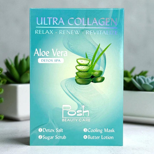 POSH ULTRA COLLAGEN 4-IN-1 LUXURY PEDICURE - ALOE VERA
