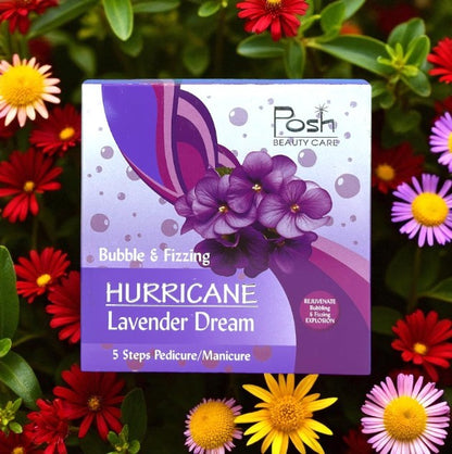 POSH HURRICANE 5-IN-1 BUBBLE & FIZZING - LAVENDER DREAM